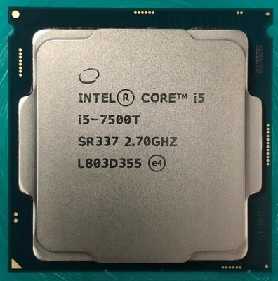 7Th Gen Intel Core i5-7500T LGA1151 CPU Processor Quad Core 2.7GHz 6MB SR337