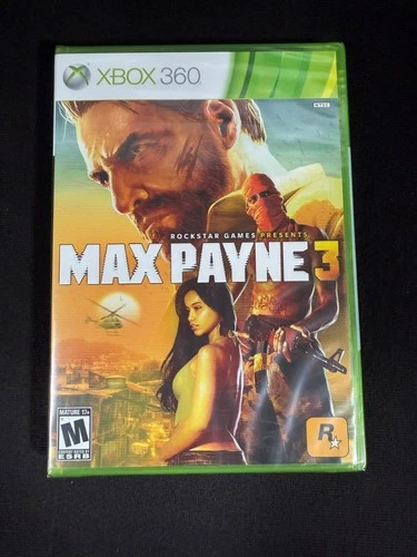 Max Payne 3  (Xbox 360, 2012) Brand New Factory Sealed and Never Opened!