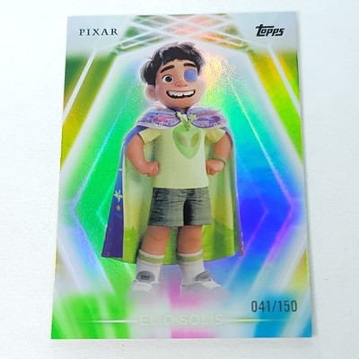 Elio Solis Topps 2026 Disney Neon Holo Parallel Refractor Limited 041/150