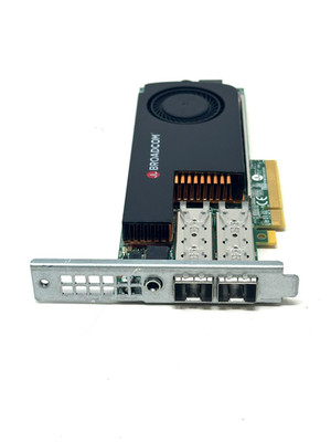 Broadcom BCM958802A8046C Dual Port 25GbE SFP28 PCIe x8 16GB DDR4 SmartNIC Card