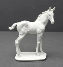 KAISER #603 Bisque Porcelain Foal/Colt Horse Equestrian Figurine Statue Germany