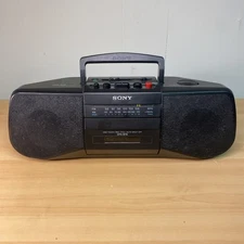 Sony CFS-B15 AM FM Radio Cassette Recorder Player Portable Boombox