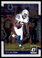 T.Y. Hilton 2017 Donruss #185 Colts NFL READ FREE SHIPPING AutographDen