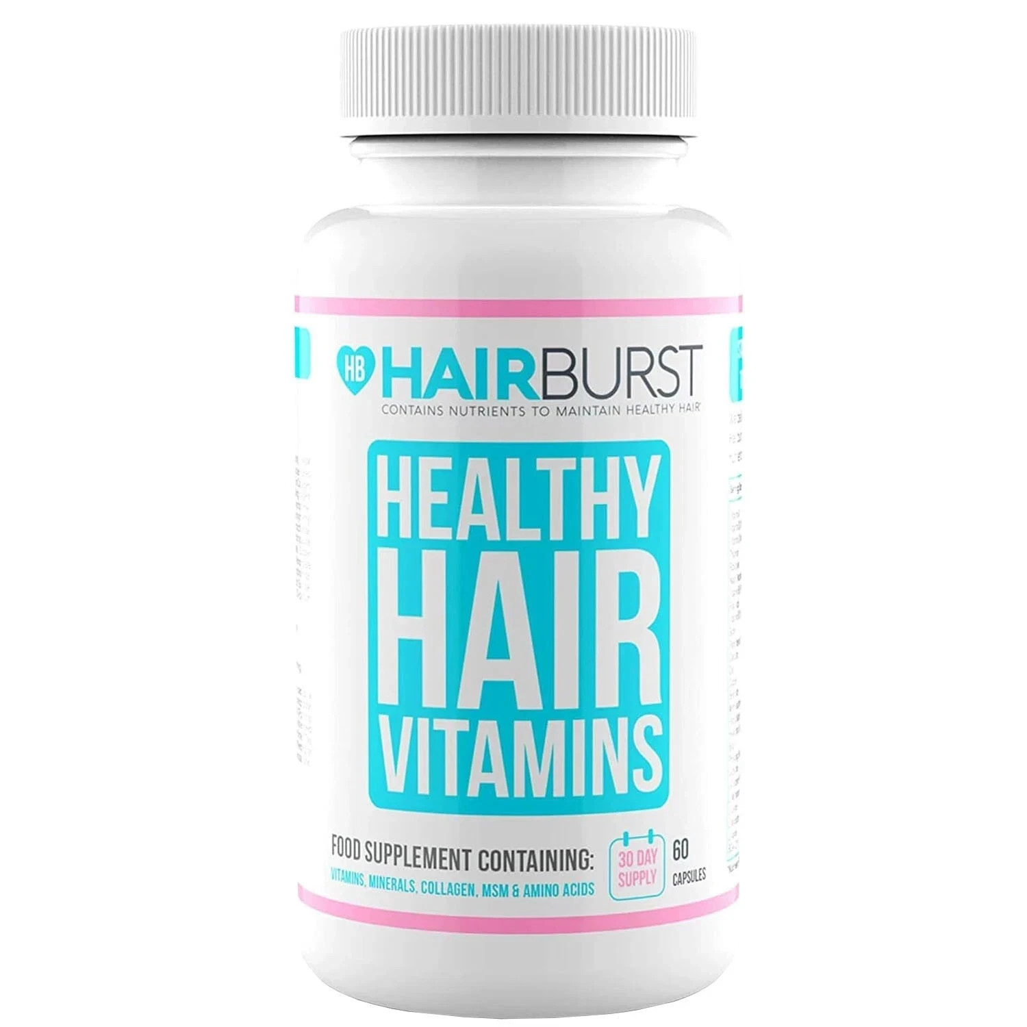 HAIRBURST Healthy Hair Vitamins High Quality 60 Capsules for Hair Growth *NEW*