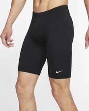Nike Swim Boy's Jammer Swimsuit Shorts Black Size 24