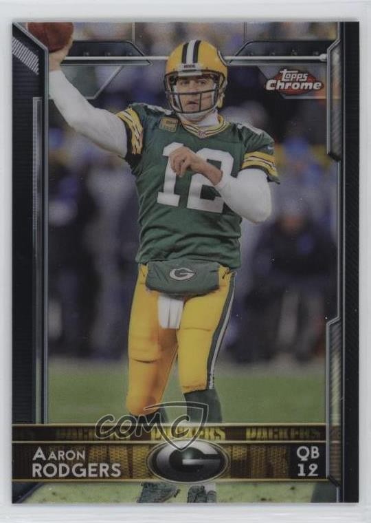 2015 Topps Chrome Aaron Rodgers #2