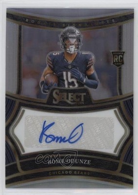 2024 Panini Select Rookie Signatures Silver Prizm 203/399 Rome Odunze RC 0o6m