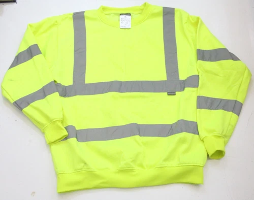 PORTWEST High Visibility Yellow & Gray Sweatshirt Comfort Work Reflective WS834 video thumbnail