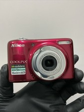 Nikon Coolpix  L25 10.1MP Digital Camera Red Tested Fantastic condition Boxed