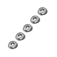 Flange Ball Bearing F695ZZ Double Double Shielded Bearings 10Pcs