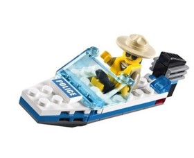 LEGO ~ 30017 ~ CITY ~ POLICE BOAT ~ NEW IN SEALED PACKAGING