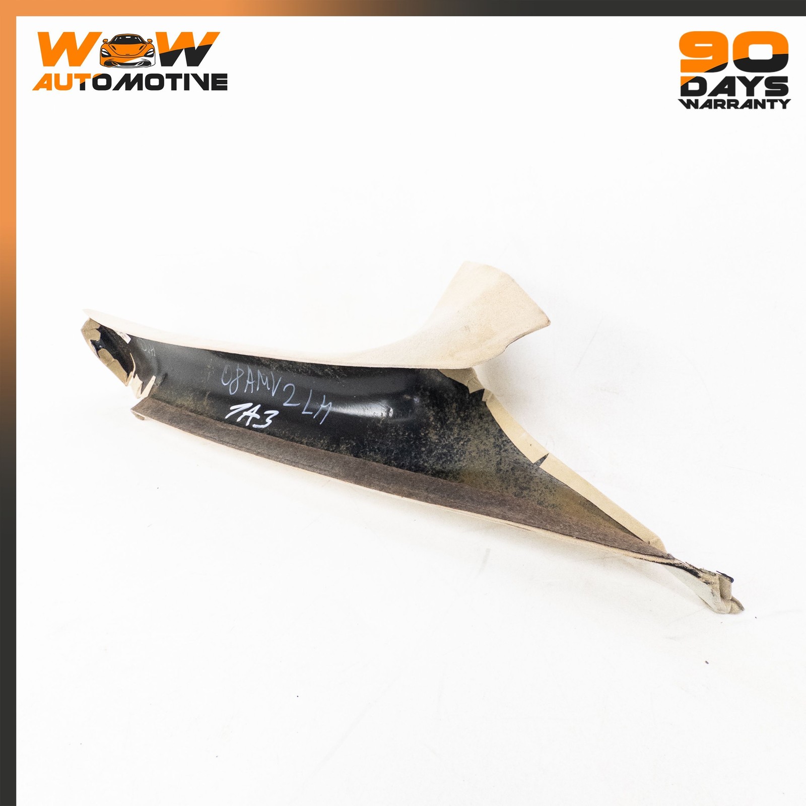 06-16 ASTON MARTIN V8 VANTAGE LEFT A PILLAR WINDSHIELD TRIM COVER PANEL OEM