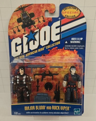 Hasbro - G.I. Joe Special Collectors Ed. - Major Bludd + Rock Viper (2000)