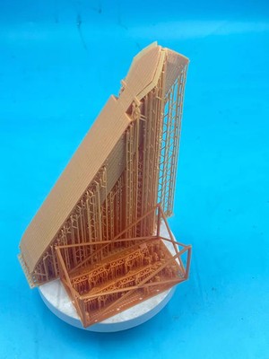3D Printed 1/700 British Royal Navy HMS Argus Aircraft Carrier Model Kit NEW