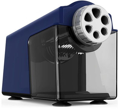 Sacapuntas eléctrico 6 orificios para lápices 6-11 mm, parada automática, uso in