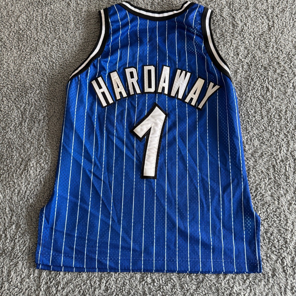 Vintage Authentic Champion NBA Orlando Magic Penny Hardaway Blue