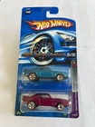 Hot Wheels 2 Car Lot, 1969 Pontiac Firebird, Red Line Wheels, Blue/Magenta