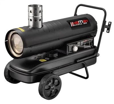 HEMAK HK-K70 Plus Diesel Heizkanone 20KW Kaminabzug Dieselheizer Heizgebläße