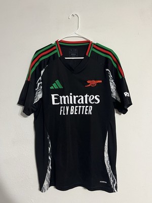 Adidas Arsenal FC 2024/2025 Away Kit Size XL With Calafiori #33 | eBay