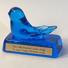 Bluebird Of Happiness Happy Birthday Signed Leo Ward 1999