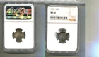 1951 P ROOSEVELT SILVER DIME NGC MS66 6614T