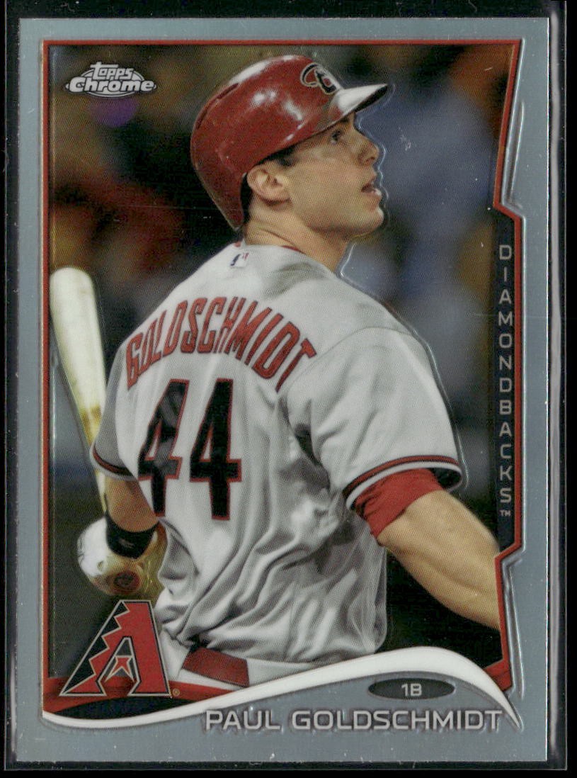 Paul Goldschmidt 2014 Topps Chrome Refractors #125