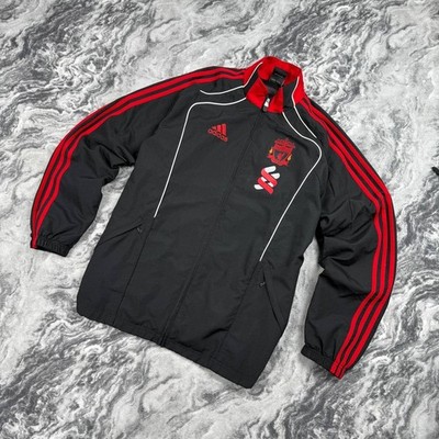 2010年製 -KICKO トラックジャケット レトロ Originals adidas × リヴァプールFC Liverpool ジャケット vtg リヴァプール adidas ウェア