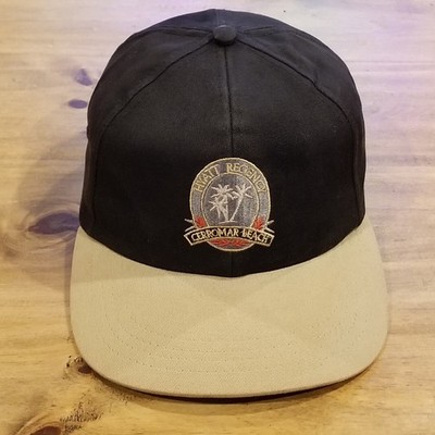 Vintage Hyatt Regency Cerromar Beach Hat Texace Made USA Golf Hyatt Course Club