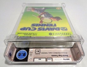 Davis Cup Tennis NEC TurboGrafx-16 TG16 1991 USA NEW SEALED GRADED WATA 8.0 A+