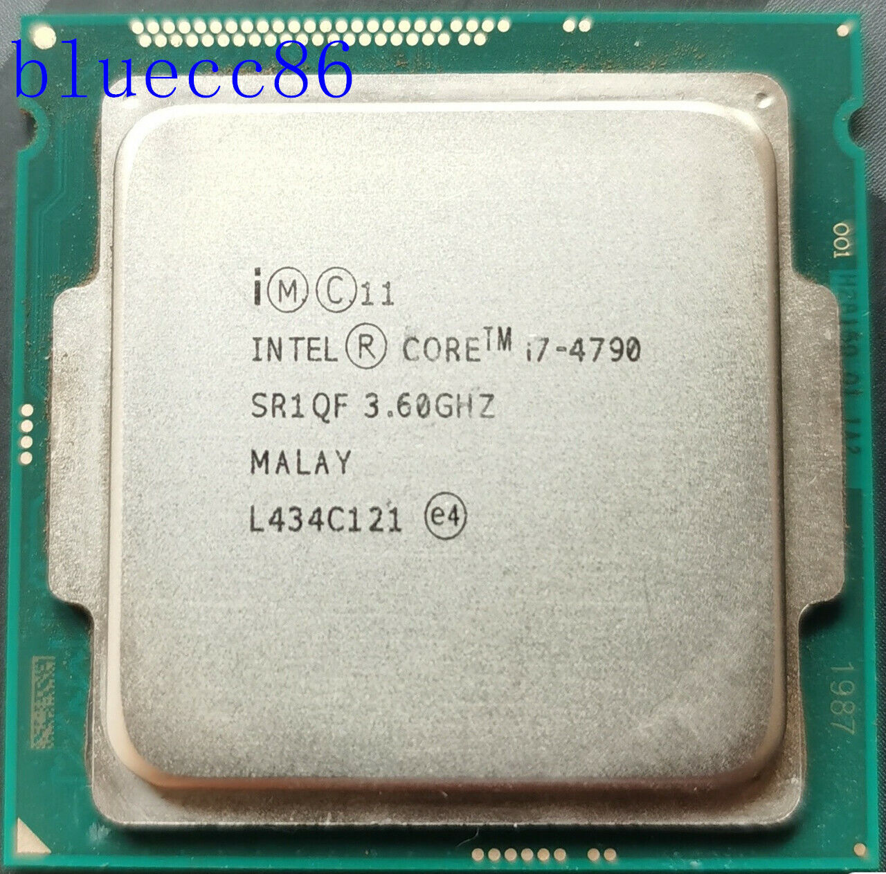 Intel Core i7-4790 3.60GHz Quad-Core SR1QF LGA1150 Socket CPU