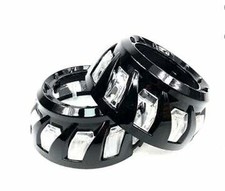 Hid Projector Retrofit Shrouds - Turbine Black Gloss 2.5 3 Inch Custom Upgrade Hid Projector Retrofit Shrouds - Turbine Black Gloss 2.5 3 Inch Custom Upgrade