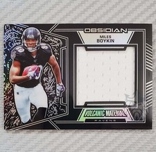 Miles Boykin RC SP /75 📈2019 Obsidian Rookie Volcanic Material Silver #VM-31