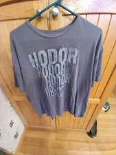 HBO Licenced Game Of Thrones Hodor Print Shirt Mens  XL GOT