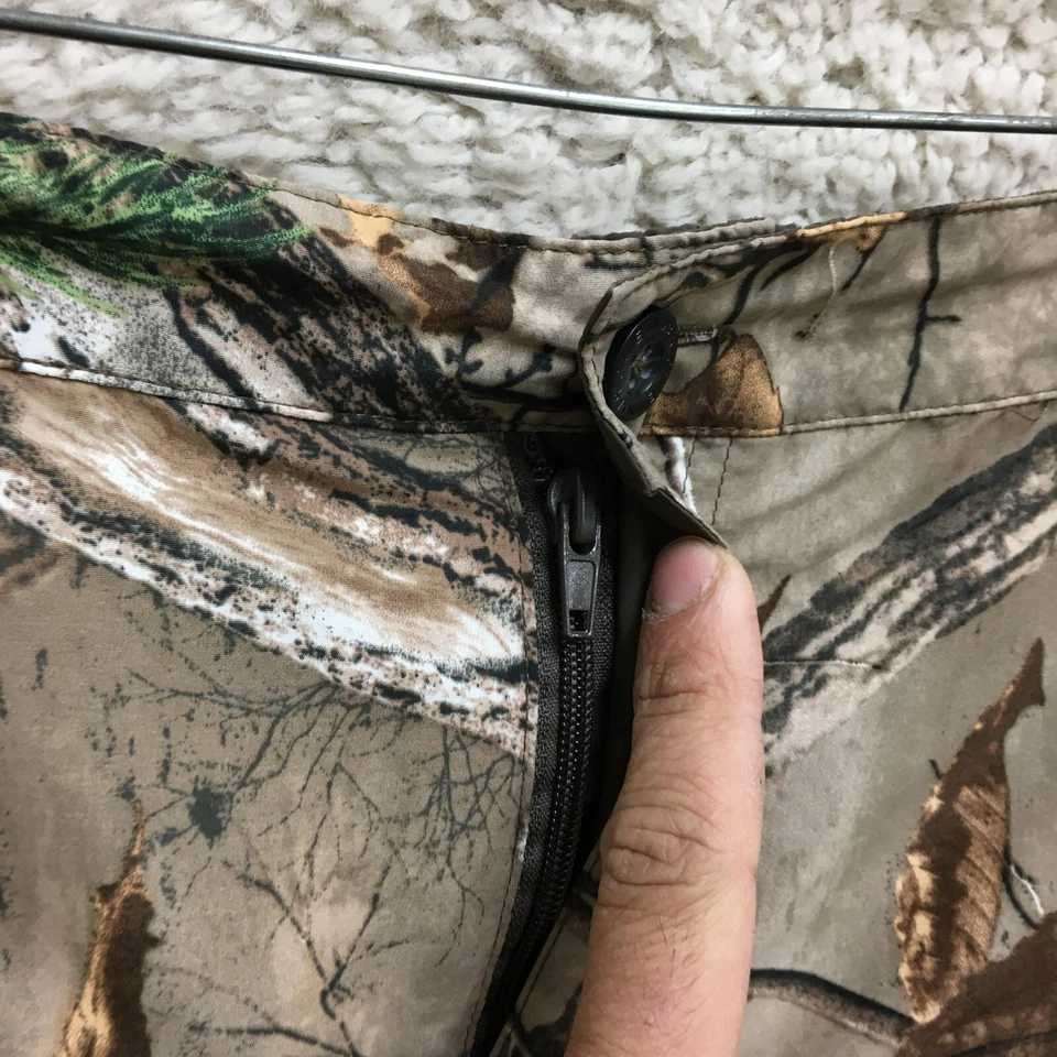 Game Winner Convertible Pants 2XL Brown Realtree Camo Cargo Hunting Outdoor Mens - Image 4 of 4