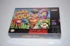 CHUCK ROCK  (SUPER NINTENDO SYSTEM 1992) SNES- BOX / MANUAL ONLY  (GWT61)