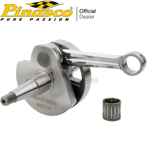 Albero Motore Anticipato Piaggio Ape 50 Vespa PK 50 - Pinasco Biella Cromata Cono 20mm Corsa 51mm - Foto 11
