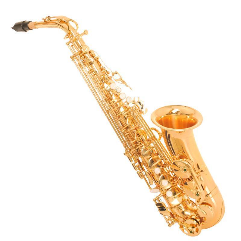 LAS-100 Alto Saxophone Instrument Is Reinforced in All
