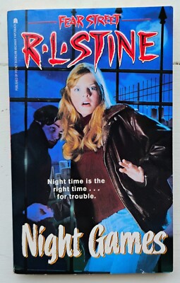 Night games- R L Stine - 1st printing