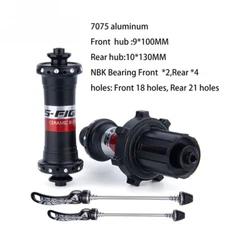 Road Bike Hub 6 Pawls Front 100 Rear 130 V Brake Cycling Hub Bicycle Components