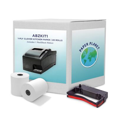 Kitchen Printer Paper for Clover Kitchen Receipt Printer (Star SP700 Ink Prin...