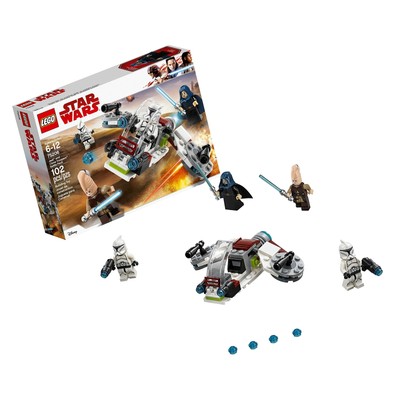 lego star wars jedi and clone troopers battle pack 75206
