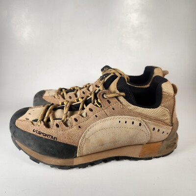 LA SPORTIVA Womens Trango Hiking Shoe Size 6.5 Brown Leather Fit-Thonic Comfort