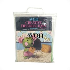 Vintage 1973 Avon Creative Needlecraft "House Mouse" Doll-Making Kit
