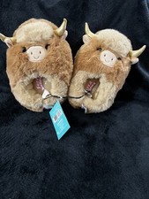 Squishmallows Kids Wilfred the Longhorn Plush Slipper Size 13/1 Brand NEW VHTF