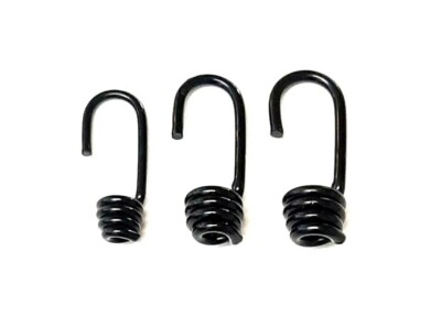 Gummiseil Haken kunststoffbeschichtet Stahldraht 6mm 8mm 10mm für Schlagschnur elastisch