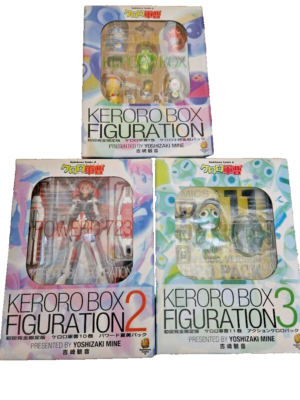 This is a limited edition 3-book set of the Keroro Gunso manga