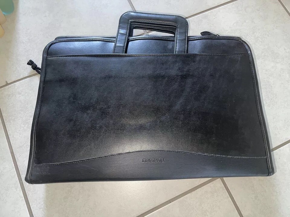 VINTAGE Compaq Portfolio Style Briefcase Computer Bag