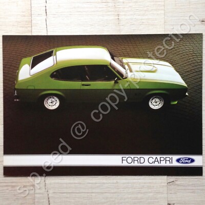 Gesamtprospekt Ford Capri II  Rarität   01/1977   TOP-Zustand!   wie NEU!