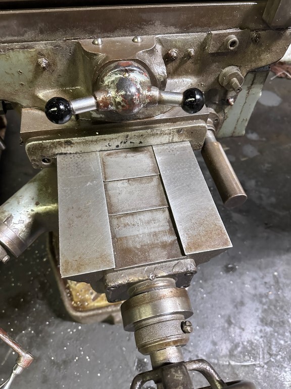 TEST 1U HORIZONTAL MILL Arbor Supports, 9" x 39" table eBay