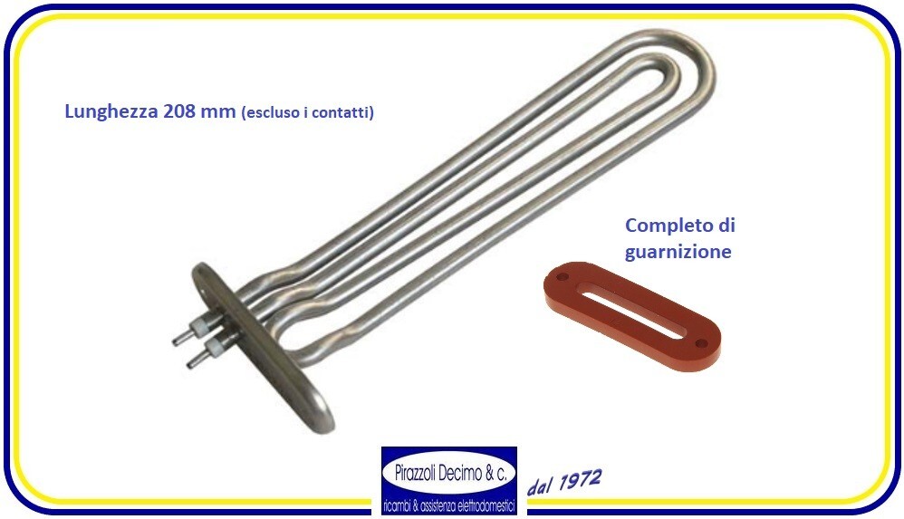 Resistenza Caldaia Ferro da Stiro Micromax Simac Delonghi Stiromeglio PRO 1200W